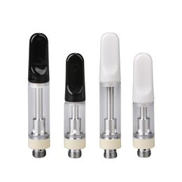 Ceramic Tip TH205 TH210 Thick Oil Atomizer 0.5ml 1.0ml Glass Tank for Wax Thick Oil SH205 Disposable Carts Ceramic Coil fit 510 Thread Preheat Battery