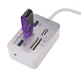 3.0 USB Splitter 3 Ports Extensor Multi Extension Multiple 0 SD Card Reader USB3.0 Expander For PC