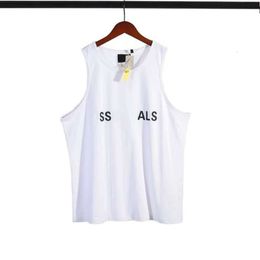 fashions vest men designer tank tops mens womens premium letter print graphic sleeveless top casual loose outdoor sports undershirts