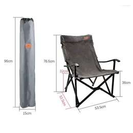 Camp Furniture Outdoor Folding Chair Structurally Stable Wear And Tear Resistant Hiking Convenient Backrest Camping Canvas