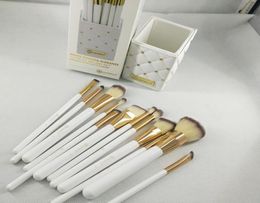 Brand high quality Makeup Brush 13 PCSSet With PU Bag Professional Brush For Powder Foundation Blushes Eye shadow2863559