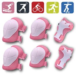 Knee Pads Kids Elbow Guards Protective Gear Set Safety For Roller Skates Cycling Bike Skateboard Inline Riding Sports