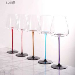 Wine Glasses Large Capacity Red Wine Glasses Set High Value Crystal Glass Burgundy Wine Glass Bar Barware YQ240105