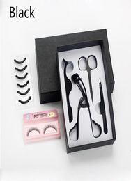 tamax MP038 4Pcs Gold Eye Lashes Stainless Steel Makeup Set Eyelash Curler Eyebrow Tweezers Scissors False Eyelash Applicator9550131