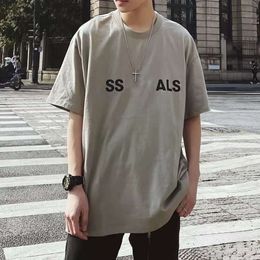 Essentials men T shirt designer t shirts mens womens fashion letter print graphic tee casual loose short sleeve top high quality pullover cotton oversized Tee