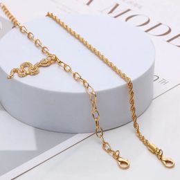 T GG New style foot ornament anklet trend gold-plated Fried Dough Twists snake shaped pendant cross chain double layer anklet female