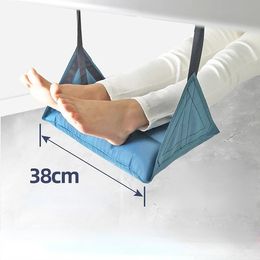 Comfy Hanger Travel Aeroplane Footrest Hammock inflatable PVC Foot Resting for Office Leg hanging swing 240109