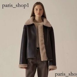 Women's Leather 24 Winter Woman Genuine Sheepskin Shearing Coat Long Jacket Wool Liner Thick Warm Clothing Wear A Heavy Jacket on Both Sides 74