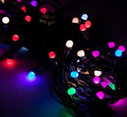 Christmas Day Decoration Lights LED Remote Control Colourful Light String Energy Conservation Romantic Fog Bubble Strings Lamp 11xc1834325