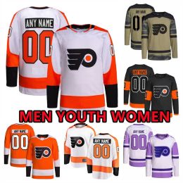 Custom Hockey Jerseys Philadelphia''flyers''mens 21 Scott Laughton 48 Brendan Lemieux 55 Rasmus Ristolainen 32 Sandstrom 6 Sanheim Seeler Ti 96