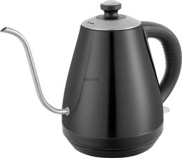 Electric Kettles Electric Goose Neck Stainless Steel 1.0L for tea and coffee 1000W ASWE-001 black 127v Heaters Water Kettles Stove YQ240109