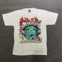 New Recommended Men's T-shirt Hell-star Studio Global Plus Size Heavy Cotton Top Retro Oversized Street Youth PFJM