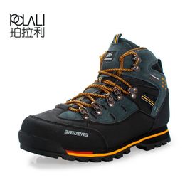 Breathable Outdoor Hiking Shoes Camping Mountain Climbing Boots Men Waterproof Sport Fishing Trekking Sneakers 240109