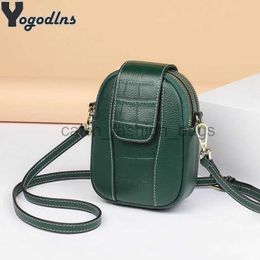 Shoulder Bags Bag Parts Accessories Brand Design PU Leather Crossbody For Women Small Phone Purse odile Pattern Messenger Pouchcatlin_fashion_bags