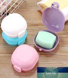 Macaron Color Bathroom Soap Case Dish Home Shower Travel Hiking Soap Holder Container PP Portable Soap Box with Lid Seal9076074