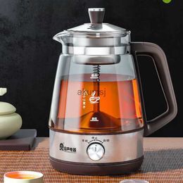 Electric Kettles 1L Electric Kettle Automatic Tea Maker Mini Steamer Sprinkler Type Healthy Pot Tea Cooking Pot Household 304 Stainless Steel YQ240109