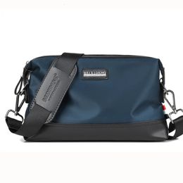 Men's Shoulder Messenger Bag Leisure Outdoor Waterproof Lightweight Wearresistant Student Travel Multifunctional Clutch 240108