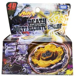 Tomy Beyblade Metal Battle Fusion Top BB119 DEATH QUETZALCOATL 125RDF 4D with BEY Launcher 240108