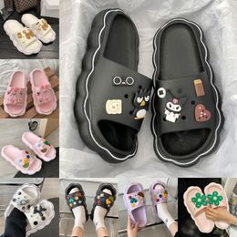 Luxury designers waterfront mule slipper women sandals men slides brown sandal womens mens shoes Summer Fashion Slipper Flip Flops