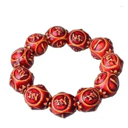 Bangle Selling Resin Dragon And Phoenix Bracelets Buddha Beads Couple Accessories Prayer