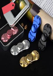 Explosive Aluminium Alloy Hand Spinning Top Spinner EDC Spinners Autism Kid Finger Toys Focus Relieves Stress2175254