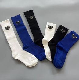 Mens Socks Women PRA brand Cotton All-match Solid Colour Socks Slippers Classic Hook Ankle Breathable black White Grey Football basketball Sport stocking Luxury Spo