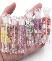 Transparent Lip Gloss Clear Oil Cute Fruit Candy Shape Lips Balm Liquid Moisturising Plumper Lipgloss3816771