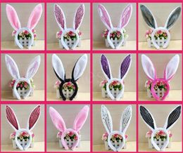 Party Favor Easter Children Cute and Comfortable Hairband Rabbit Ear Headband Fancy Dress Costume Bunny Ears Accessories DB8959556211