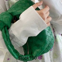 Jodie Venetaabottegs Bag Hand Woven Bag Female Yunduo Fold 2024 Niche Design Catwalk Dumpling
