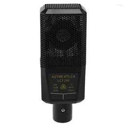 Microphones Condenser Microphone Professional Phone Large Diaphragm Mic For Sound Card Live Streaming TIKTOK Youtube