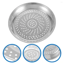 Double Boilers Pot Steamer Tray Stainless Steel Food Steaming Basket Kitchen