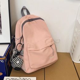 School Bags Trend Women Nylon Fashion Luxury Designer Backpacks Casual Shoulder Brand Teenager Girl Bag Handbag Mochila