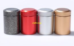 5537cm Tinplate Mini Tea box Travel Outdoor Sealed Jar Cans teabox Tin storage boxes5695807