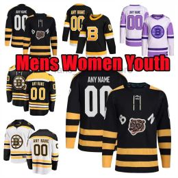 Custom Hockey Jerseys Boston''bruins''mens 4 Bobby Orr 63 Brad Marchand 37 Patrice Bergeron 88 David Pastrnak 71 Hall 59 Tyler Bertuzzi Stit 56