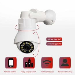 360 Degree Panoramic Wifi Camera 1080P IP Lamp Night Vision Two Way Audio Surveillance Wireless IP Camera Fisheye Bulb CCTV