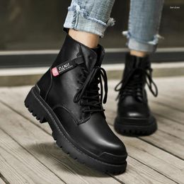 Boots 2024 Casual Military Tactical Ankle Men Spilt Leather Fashion Man Winter Platform Snow For Shoes
