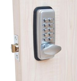 ML01SP Mechanical Password Door LockCode Lock Combination LockZinc AlloySilvery5977437