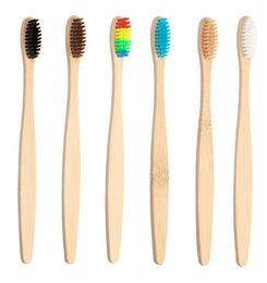 Bamboo handle toothbrush manufacturer whole Eco friendly BPA custom logo private label with case biodegradable4561707