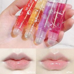 Dragon Ranee Transparent Lip Gloss Clear Oil Fruit Colorless Lip Glaze Sexy Cute Liquid Moisturizing Plumper Cosmetic 8ml54303303753954