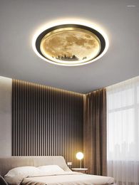 Ceiling Lights Luxury Master Bedroom Lamp Room Led Dream Starry Sky Warm Romantic Model Study