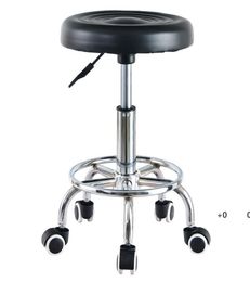 Hydraulic Adjustable Salon Stool Swivel Rolling Tattoo Chair SPA Massage Commercial Furniture sea EWA52716958436