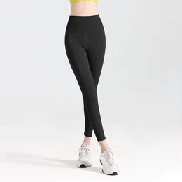 Active Pants Naked Feeling Yoga Women High Waist BuLifting Leggings Gym Fitness Workout Elastic Slim Sexy Sport Running Trousers