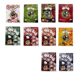 Packaging bags mylar bag plastic pouch package baggies empty packing sour one up strawberry apple peachie wholesale Cwdlu