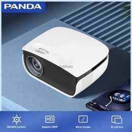 Projectors PANDA Projector RD-850 Portable Home Theater Cinema Sync Support 1080P 120 Inch Large Screen LED ProjectorsL240105