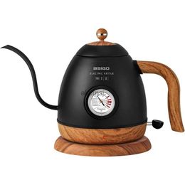 Electric Kettles Electric KettleStainless Steel BPA Free Auto Shut off Anti-dry Protection Quick Heating Boiling Water 1000W-0.8L YQ240109
