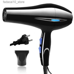 Hair Dryers Professional Negative Ion Hair Dryer Quick Drying Hot and Cold Air High Power 220v Blow Dryer Home Hair Salon Q240109