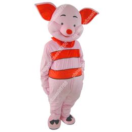 Performance Cute Pig Mascot Costume Halloween Fancy Party Dress Cartoon Character Outfit Suit Carnival Adults Size Birthday Outdoor Outfit