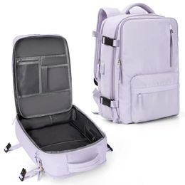 Lightweight Travel Large Capacity Women's Multifunctional Suitcase Bagpacks waterproof stylish Business Laptop USB Port Backpack 240108