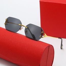 Men Sunglasses Classic Brand Retro Luxury Designer Eyewear Metal Frame Designers Sun Glasses Woman with box KD 81339132240109