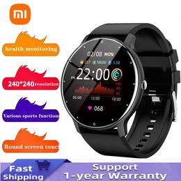 Watches Xiao mi New 2022 Men's Smartwatch Women's Waterproof Heart Rate Fitness Men's Exercise Smartwatch iPhone Android Xiaomi Huawei